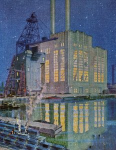 Elektriciteitscentrale door American School