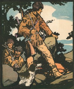 Ontdekkingsreizigers: Grensman Daniel Boone door American School