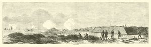 Fort Fisher, december 1864 door American School