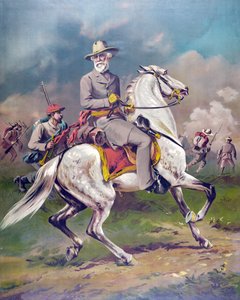 Generaal Robert E. Lee, pub. 1886 door American School