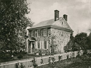 George Washingtons Hoofdkwartier, Valley Forge door American School
