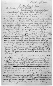 Grand Jury Brief, 1864
