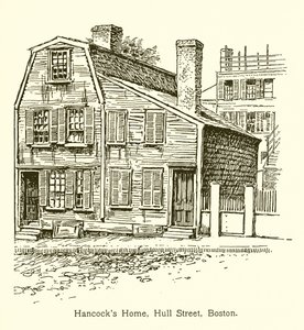 Hancocks Huis, Hull Street, Boston