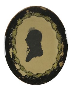 Uitgesneden Silhouet van een Man, ca. 1800-1805