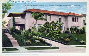 Huis van Buster Keaton en Natalie Talmadge in Hollywood, 1930 door American School