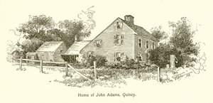 Huis van John Adams, Quincy door American School