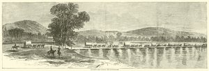 Howards korps steekt de Chattahoochee over, juli 1864 door American School