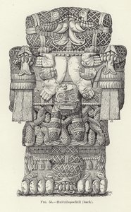 Huitzilopochtli (achterkant) door American School