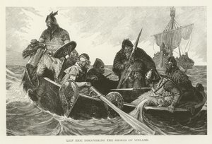 Leif Eric ontdekt de kusten van Vinland door American School