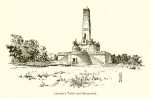 Graf en Monument van Lincoln