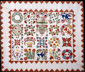 Major Ringgold Album Quilt door American School