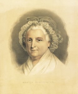 Martha Washington, uitgegeven 1857