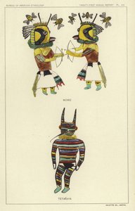 Momo, Tetanaya (kleurenlitho) door American School