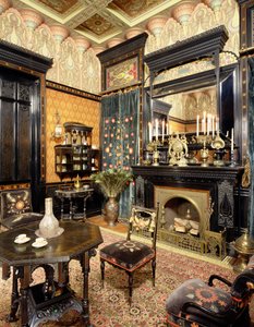 Moorse Rookkamer, Het John D Rockefeller Huis, c.1864-81