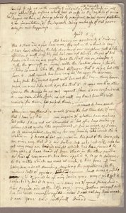 Pagina 3, Brief van Abigail Adams aan John Adams, 31 maart - 5 april 1776 door American School