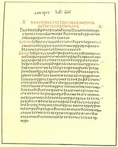 Pagina uit de Pandecten van Justinianus door American School