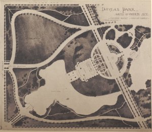 Plan van Douglas Park Wintertuin door American School