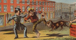Politieagent arresteert dief door American School