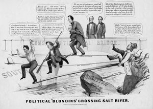 Politieke Blondins die de Salt River oversteken