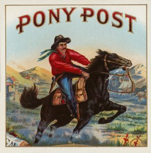 Pony Post - Sigarettenlabel