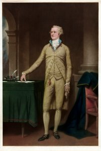 Portret van Alexander Hamilton door American School