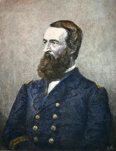 Portret van David Dixon Porter (1813-91), Admiraal in de Federale Marine