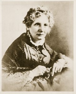 Portret van Harriet Beecher Stowe door American School