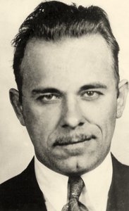 Portret van John Dillinger (1903 – 34)