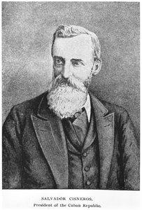 Portret van Salvador Cisneros Betancourt (1828-1914) uit The Story of Cuba door Murat Halstead, gepubliceerd 1898