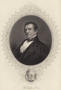 Portret van Washington Irving
