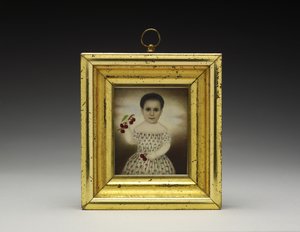 Portret van een Jong Meisje (ca. 1846) door American School