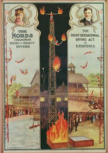 Poster ter promotie van The Nords - Champion High and Fancy Divers