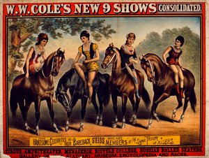 Poster voor W.W. Coles New 9 Shows Consolidated