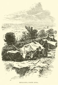 Schuttersputten, North Anna, mei 1864 door American School