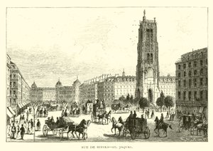 Rue de Rivoli, St Jaques door American School