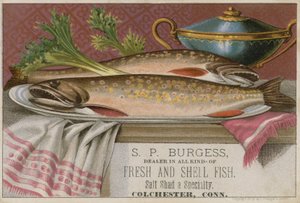 S P Burgess, handelskaart