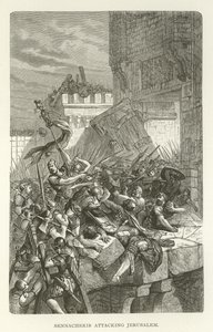 Sennacherib valt Jeruzalem aan door American School