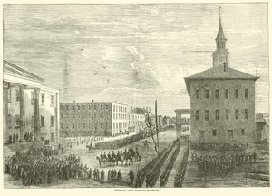 Shermans leger betreedt Savannah, december 1864