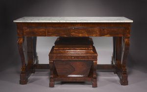 Buffet en Cellarette, firma Duncan Phyfe en Zoon door American School