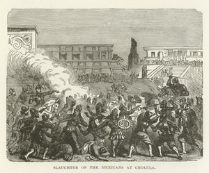 Slachting van de Mexicanen bij Cholula