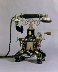 Telefoon, National Telephone Service, VS, 1890 door American School