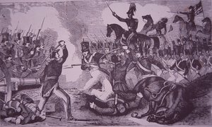 De Slag bij Churubusco, Mexicaans-Amerikaanse Oorlog door American School