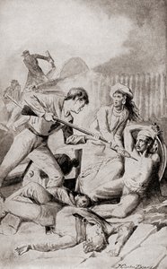 De Slag bij Quallah Battoo in 1832, uit 