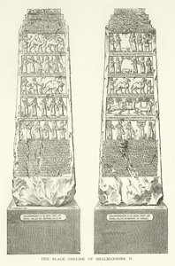 De Zwarte Obelisk van Salmanasser II door American School