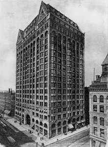 Het Capitoolgebouw, ook bekend als de Vrijmetselaarstempel, Chicago, 1892-1939