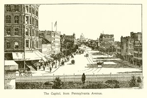 Het Capitool, vanaf Pennsylvania Avenue
