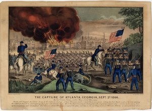 De verovering van Atlanta, Georgia, 2 september 1864 door American School