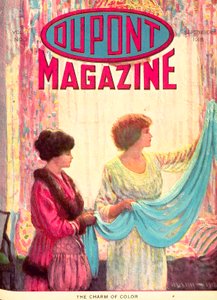 De Betovering van Kleur, vooromslag van het DuPont Magazine, september 1918