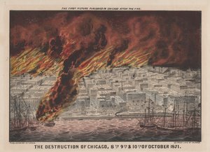 De verwoesting van Chicago, 8, 9 en 10 oktober 1871, 1871
