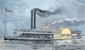 De Mississippi zijwieler 